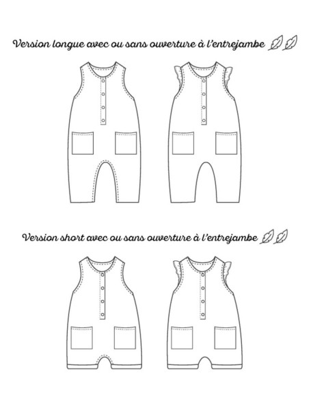 Pinson-Anzugmuster - Marmaï Patterns