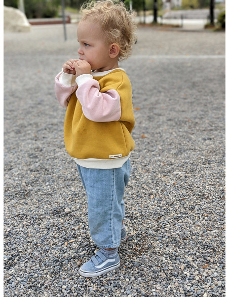 Oversize Sweatshirt- und T-Shirt-Schnittmuster Chouette - Marmaï Patterns