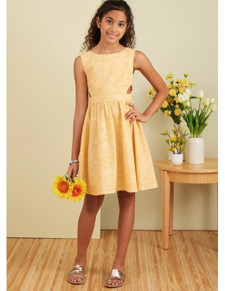 Kleid-, Strampler- und Overall-Schnittmuster - Butterick 6908