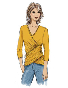 Strickoberteil-Muster - Butterick 6909 2