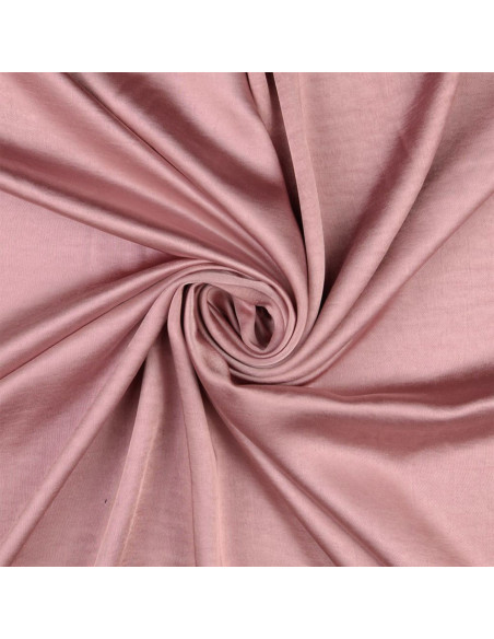 Satin deluxe Stoff mit Seidentouch - Rosa