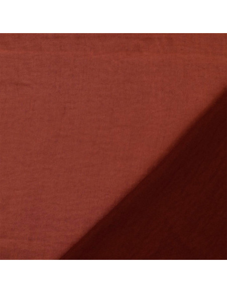 Deluxe Satin-Stoff mit Seidentouch - Kupfer