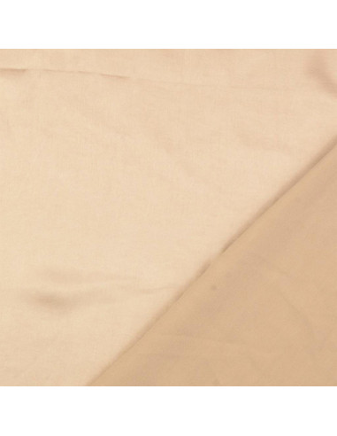 Deluxe Satin-Stoff mit Seidentouch - Ecru