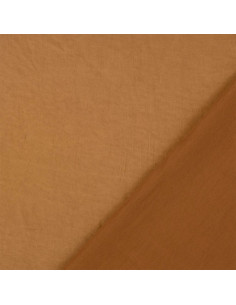 Satin deluxe Stoff mit Seidentouch - Ocker 2