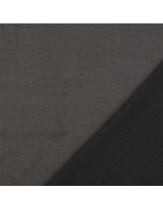 Satin deluxe Stoff mit Seidentouch - Dunkelgrau 2
