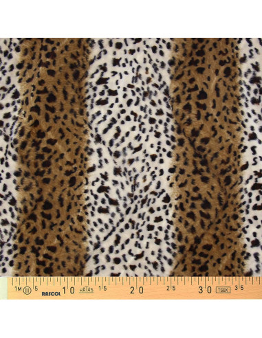 Stoff mit Tierhaut-Effekt - Gepard