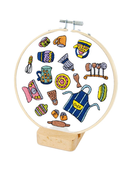 Holzständer für Stickrahmen