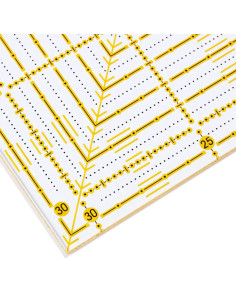 Universelles Patchwork-Lineal Omnigrid 31,5 x 31,5 cm 2