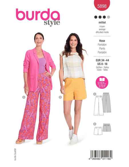 Hosenmuster - Burda 5898