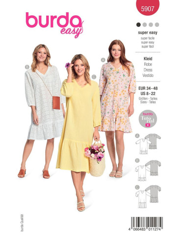 Kleidmuster - Burda 5907