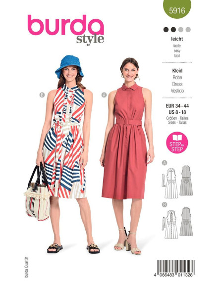 Kleidmuster - Burda 5916