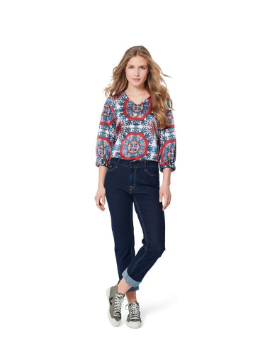 Blusenschnittmuster - Burda 5924