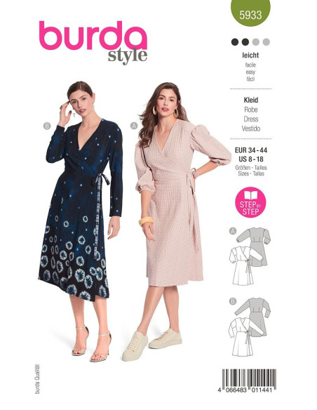 Kleidmuster - Burda 5933