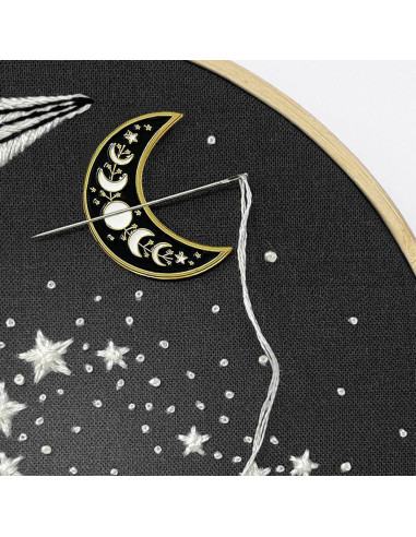 Magnetische Nadelhalter - Mond