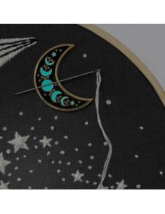 Magnetische Nadelhalter - Mond 2