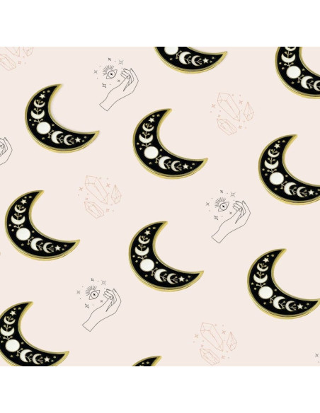 Magnetische Nadelhalter - Mond