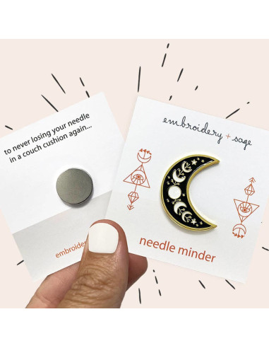 Magnetische Nadelhalter - Mond