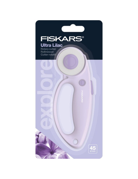 Fiskars Ultra Lilac Rollschneider 45 mm