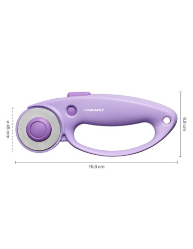 Fiskars Ultra Lilac Rollschneider 45 mm