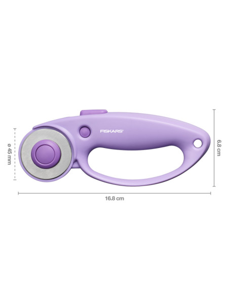 Fiskars Ultra Lilac Rollschneider 45 mm
