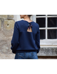 Téthys-Pullover-Muster - Anna Rose Muster