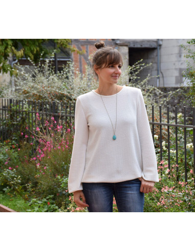 Téthys-Pullover-Muster - Anna Rose Muster
