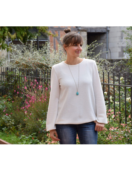 Téthys-Pullover-Muster - Anna Rose Muster