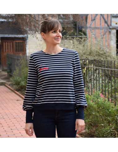 Téthys-Pullover-Muster - Anna Rose Muster
