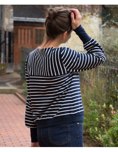 Téthys-Pullover-Muster - Anna Rose Muster