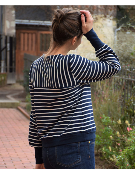 Téthys-Pullover-Muster - Anna Rose Muster
