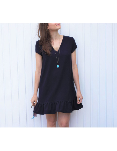 Volute-Kleid Schnittmuster - Anna Rose Patterns