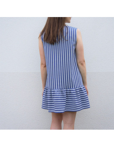 Volute-Kleid Schnittmuster - Anna Rose Patterns