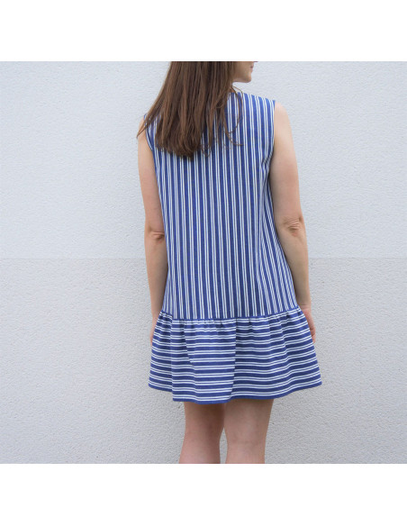 Volute-Kleid Schnittmuster - Anna Rose Patterns