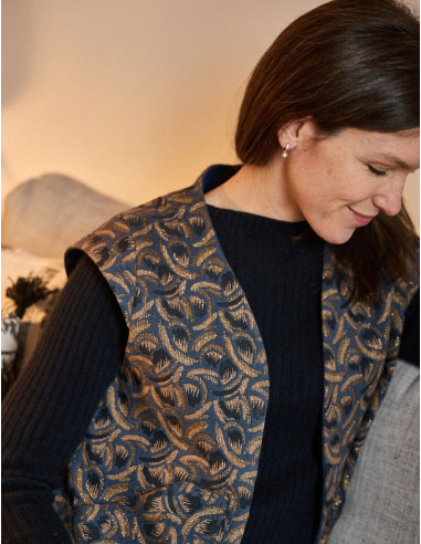 Berger-Weste oder -Jacke Schnittmuster - Atelier Scämmit