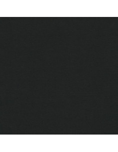 Uni Baumwollstoff Patchwork Kona - Schwarz