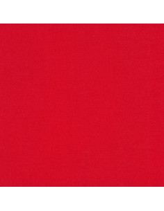 Uni Baumwollstoff Patchwork Kona - Rot