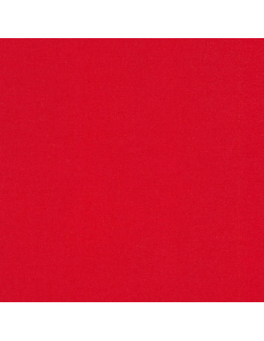 Uni Baumwollstoff Patchwork Kona - Rot