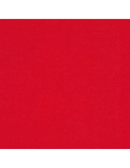 Uni Baumwollstoff Patchwork Kona - Rot