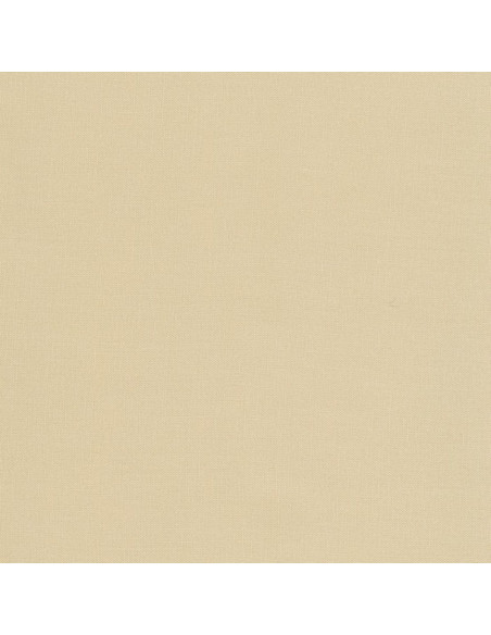 Einfarbiger Baumwollstoff Patchwork Kona - Khaki