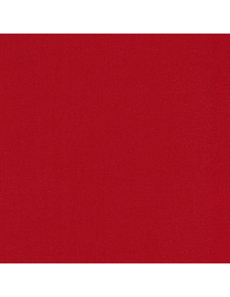 Uni Baumwollstoff Patchwork Kona - Rich Red