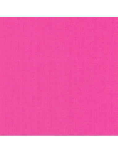 Kona Uni Patchwork Baumwollstoff - Leuchtendes Pink