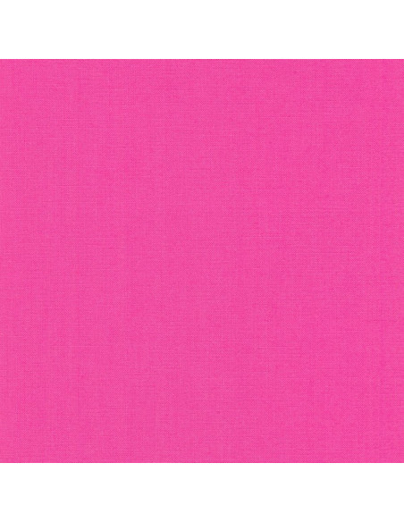 Kona Uni Patchwork Baumwollstoff - Leuchtendes Pink
