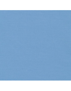 Uni Baumwollstoff Patchwork Kona - Candy Blue
