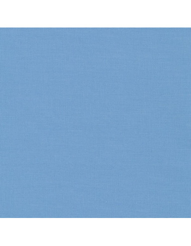 Uni Baumwollstoff Patchwork Kona - Candy Blue