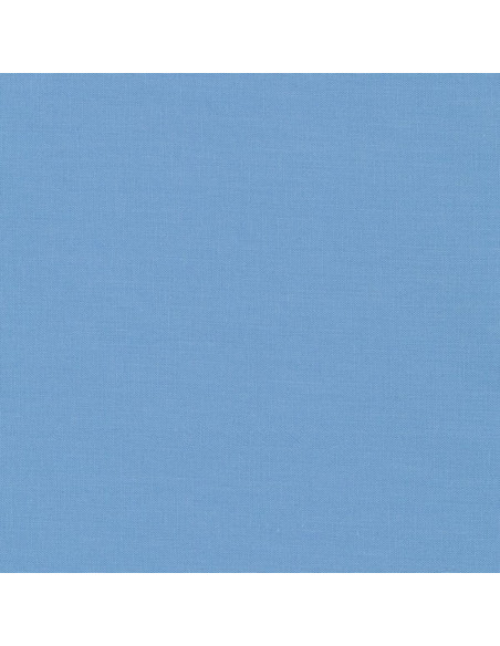 Uni Baumwollstoff Patchwork Kona - Candy Blue