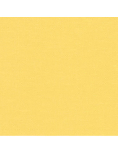 Uni Baumwollstoff Patchwork Kona - Buttercup