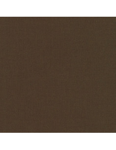 Uni Baumwollstoff Patchwork Kona - Schokolade