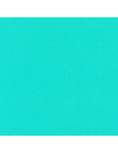 Uni Baumwollstoff Patchwork Kona - Pool