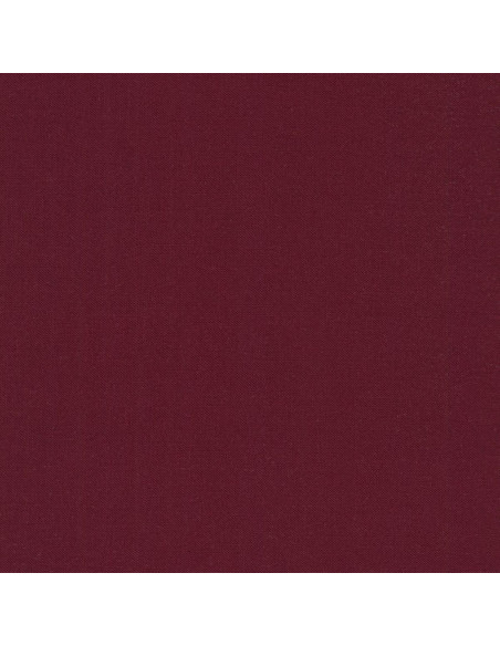 Uni Baumwollstoff Patchwork Kona - Burgunderrot