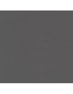 Einfarbiger Baumwollstoff Patchwork Kona - Coal